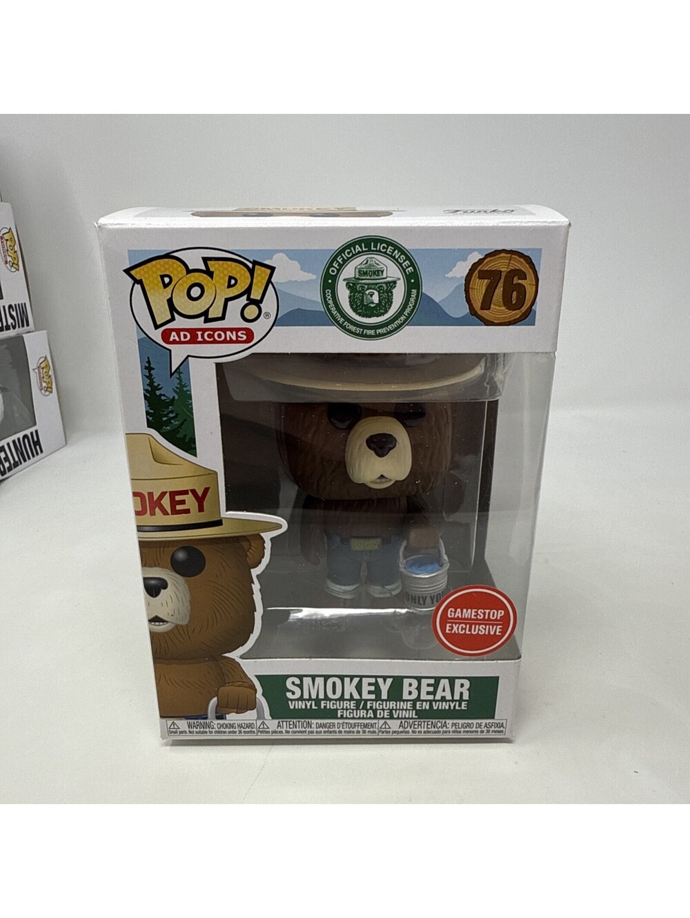 Funko Pop! Vinyl: Ad Icons - Smokey Bear - GameStop (Exclusive) #76